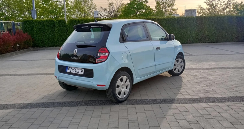 Renault Twingo cena 19500 przebieg: 155000, rok produkcji 2016 z Rzeszów małe 67